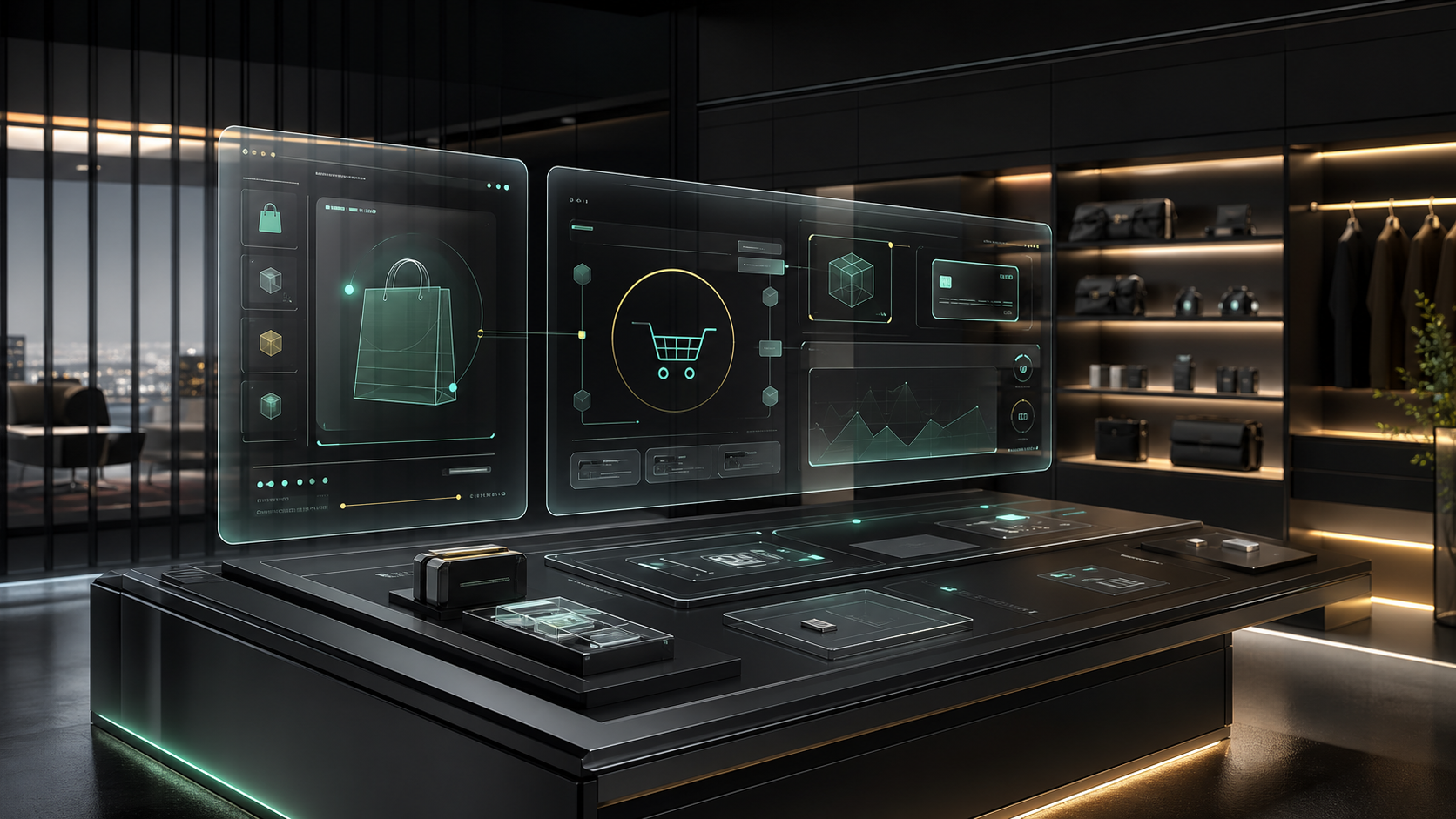 Premium creator commerce proposal command room